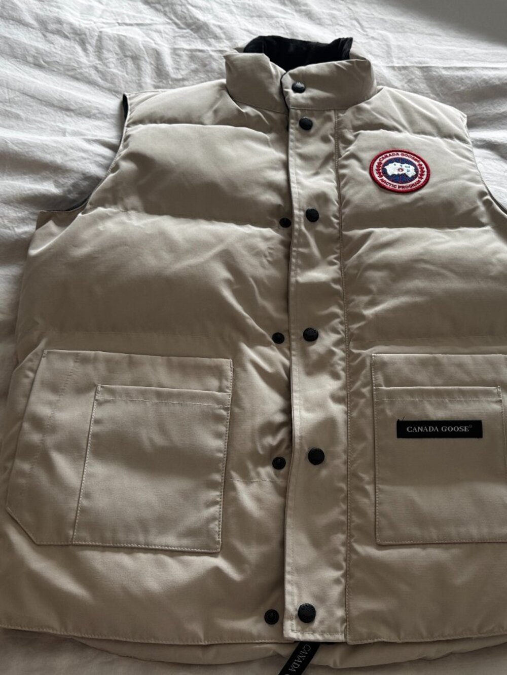 Canada Goose Men's White Vest